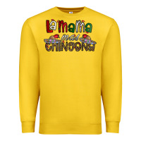 Lemon la mama mas chingona Premium Sweatshirt - CowhideDigitalArt