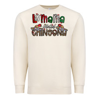 Sandshell la mama mas chingona Premium Sweatshirt - CowhideDigitalArt