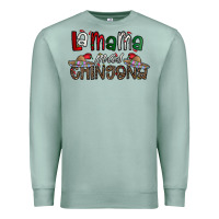 Seafoam la mama mas chingona Premium Sweatshirt - CowhideDigitalArt