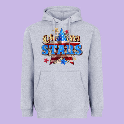 Oh My Stars Heavyweight Hoodie Designed By Zillion Design Studio