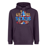 Plum oh my stars Heavyweight Hoodie - Zillion Design Studio