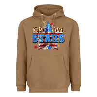Toasted Coconut oh my stars Heavyweight Hoodie - Zillion Design Studio