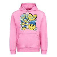 Fuchsia Pink the lucky few Urban Hoodie - MaliasSmallBusiness