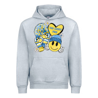 Heather Grey the lucky few Urban Hoodie - MaliasSmallBusiness