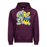Mauve Wine the lucky few Urban Hoodie - MaliasSmallBusiness