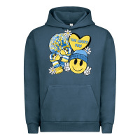 Pigment Midnight Navy the lucky few Urban Hoodie - MaliasSmallBusiness