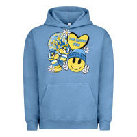 Pigment Pebble Blue the lucky few Urban Hoodie - MaliasSmallBusiness