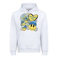 White the lucky few Urban Hoodie - MaliasSmallBusiness