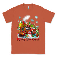 Copper merry christmas polar express Classic Tee - Zillion Design Studio