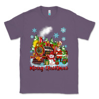 Lavender merry christmas polar express Classic Tee - Zillion Design Studio