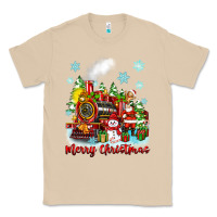 Mushroom merry christmas polar express Classic Tee - Zillion Design Studio