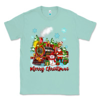 Seafoam merry christmas polar express Classic Tee - Zillion Design Studio