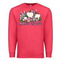 Cardinal Happy Easter teeth Premium Sweatshirt - OliviaCreatesArt