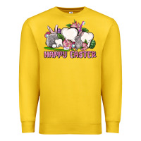 Lemon Happy Easter teeth Premium Sweatshirt - OliviaCreatesArt