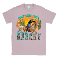 Lilac sometimes fancy always ranchy Classic Tee - texasbilliewilder
