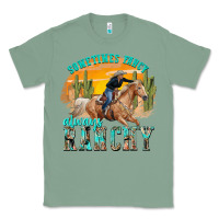 Sage sometimes fancy always ranchy Classic Tee - texasbilliewilder