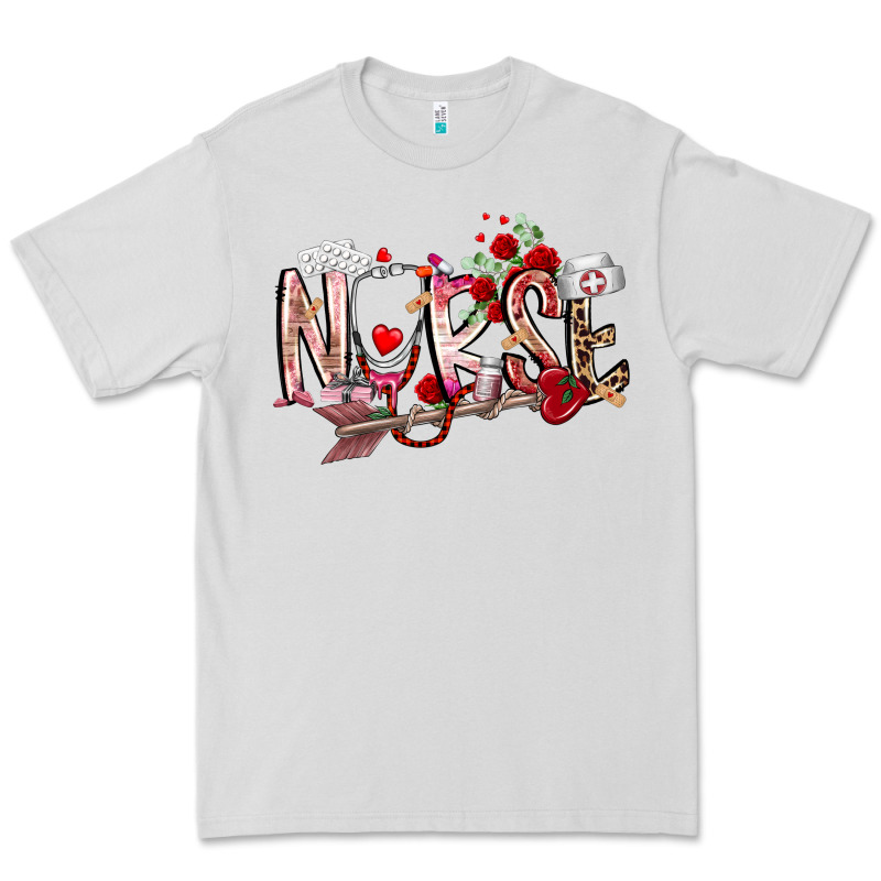 Nurse Valentines Day Premium Tee by RacoonDesign | Teevron