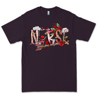 Plum nurse valentines day Premium Tee - RacoonDesign