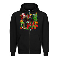 Black santa's favorite lpn Zipper Hoodie - Zillion Design Studio