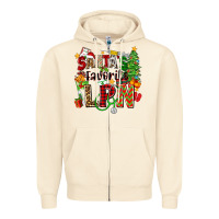 Sandshell santa's favorite lpn Zipper Hoodie - Zillion Design Studio