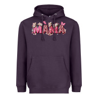 Plum pink flowers mama Heavyweight Hoodie - Zillion Design Studio