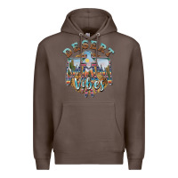Coffee desert vibes thunderbird Premium Hoodie - BarkalooDesign
