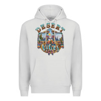 Dove Grey desert vibes thunderbird Premium Hoodie - BarkalooDesign