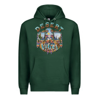 Sports Green desert vibes thunderbird Premium Hoodie - BarkalooDesign