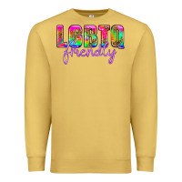 Antique Gold lgbtq friendly Premium Sweatshirt - HRA Design Shop
