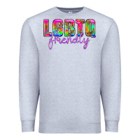 Heather Grey lgbtq friendly Premium Sweatshirt - HRA Design Shop
