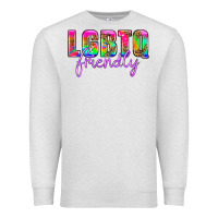Oatmeal Heather lgbtq friendly Premium Sweatshirt - HRA Design Shop