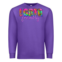 Purple lgbtq friendly Premium Sweatshirt - HRA Design Shop