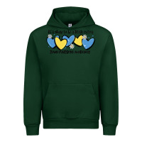 Forest Green it's okay to be little extra down syndrome awarene Urban Hoodie - MaliasSmallBusiness
