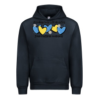 Navy it's okay to be little extra down syndrome awarene Urban Hoodie - MaliasSmallBusiness