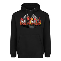 Black race mama Heavyweight Hoodie - Zillion Design Studio