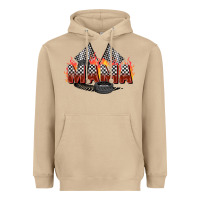Mushroom race mama Heavyweight Hoodie - Zillion Design Studio
