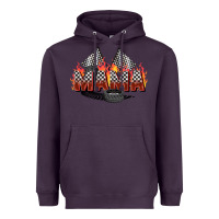 Plum race mama Heavyweight Hoodie - Zillion Design Studio