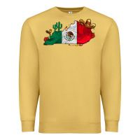 Antique Gold mexica kentucky Premium Sweatshirt - CowhideDigitalArt