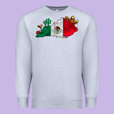 Mexica Kentucky Premium Sweatshirt Designed By Cowhidedigitalart