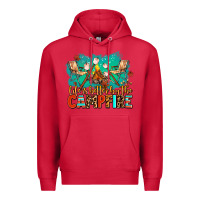 Cardinal life is better by the campfire Premium Hoodie - AdoDesignShop