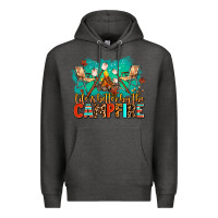 Charcoal Heather life is better by the campfire Premium Hoodie - AdoDesignShop