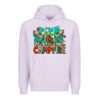 Lilac life is better by the campfire Premium Hoodie - AdoDesignShop