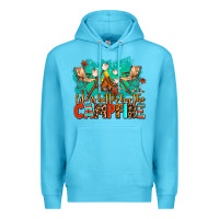 Ocean Blue life is better by the campfire Premium Hoodie - AdoDesignShop