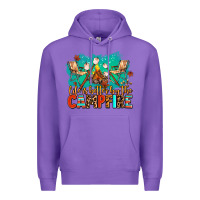 Purple life is better by the campfire Premium Hoodie - AdoDesignShop