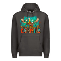 Smoke life is better by the campfire Premium Hoodie - AdoDesignShop