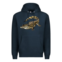 Navy crocodile Premium Hoodie - LillyAllenDesigns