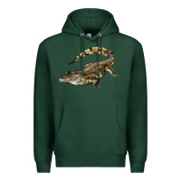 Sports Green crocodile Premium Hoodie - LillyAllenDesigns