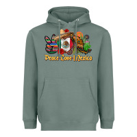 Sage peace love mexico Heavyweight Hoodie - CTS Tumbler Store