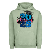 Pigment Oil Green class of 2025 Urban Hoodie - MaliasSmallBusiness
