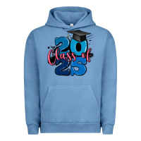 Pigment Pebble Blue class of 2025 Urban Hoodie - MaliasSmallBusiness